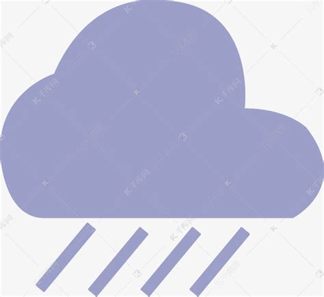 彩色天气暴雨图标素材图片免费下载-千库网