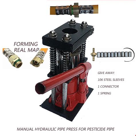 Manual Hydraulic Pipe Crimping Machine Pressure Pipe Crimping Device ...