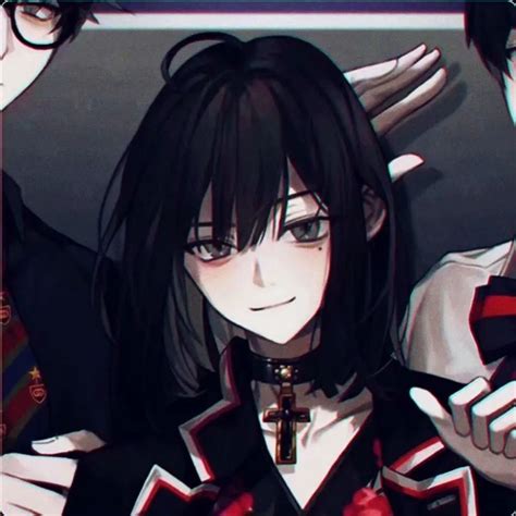 二男一女头像图片