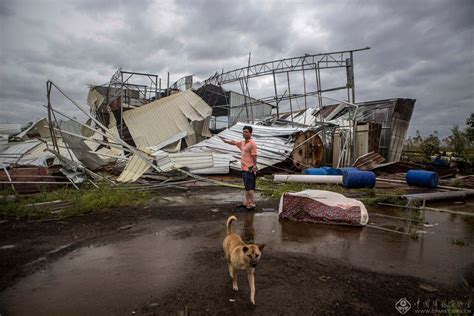超强台风“威马逊”登陆海南 最大风力17级【9】--图片频道--人民网