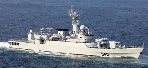 圣诞大礼！孟加拉海军从上海开着两艘中国造军舰回国_新浪图片