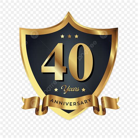 Celebrating 40 Years Logo