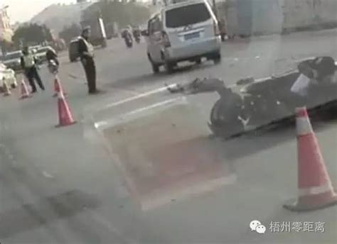 江西吉安吉州工业园发生一起车祸 环卫工人被撞受伤倒地_其它_长沙社区通
