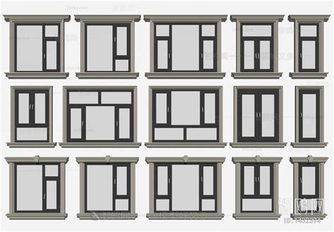 广州森得堡门窗有限公司-摩登门窗系列_109窗纱一体平开窗1.4/2.0系列