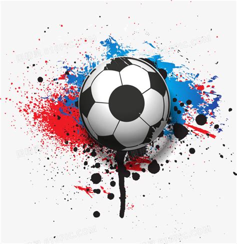 彩色的足球设计插画图片-矢量的彩色足球设计素材-高清图片-摄影照片-寻图免费打包下载