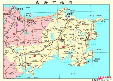 威海地图-北京大学威海海洋研究院