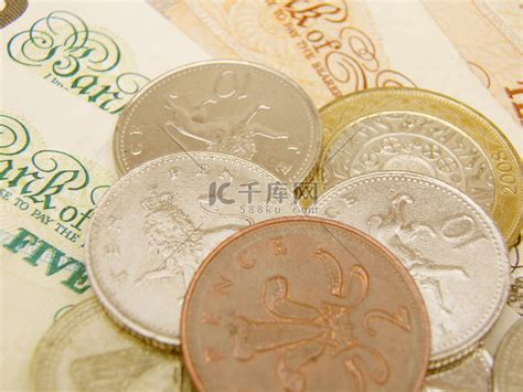 英国货币英镑高清摄影大图-千库网