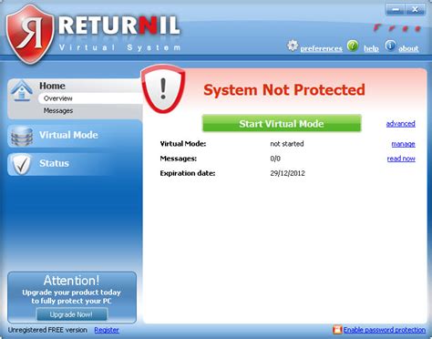 Returnil Virtual System - Descargar