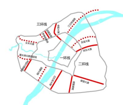 武汉快速路系统示意图曝光 二环三环今再添两条连通道_湖北频道_凤凰网