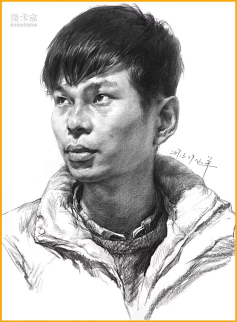 非主流照片素描头像