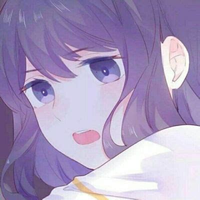 甜美女生动漫套图头像