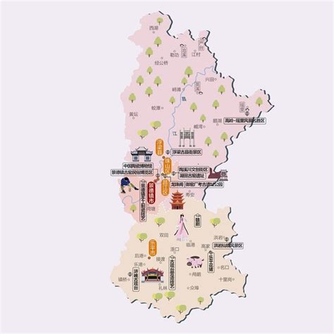 景德镇地图市全图高清版下载-景德镇地图全图可放大完整版 - 极光下载站