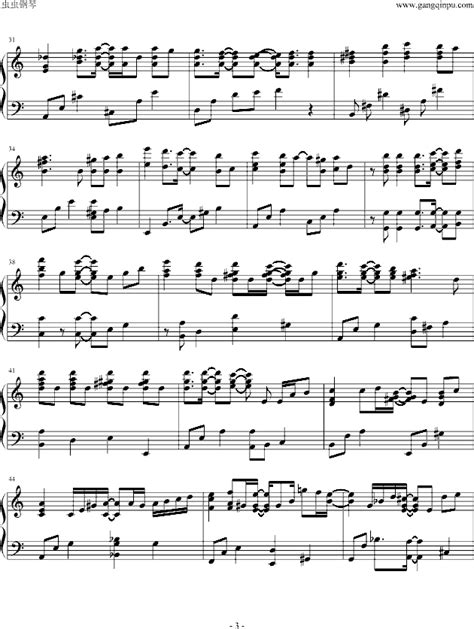 贝多芬病毒-钢琴谱(钢琴曲)-影视 歌谱简谱网