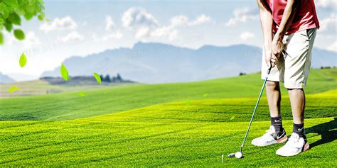 高尔夫球场高尔夫球户外体育运动背景背景图片下载_4724x2362像素JPG格式_编号z6yf39e4v_图精灵