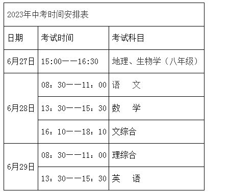 ★2024茂名中考时间-茂名中考时间安排-茂名中考时间表 - 无忧考网