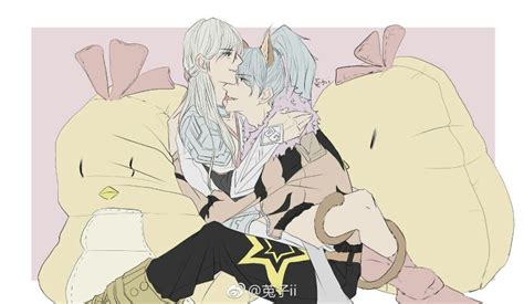 王者荣耀—信白cp图片