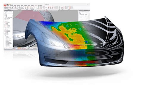 兰博基尼LP-700实体模型的逆向扫描与3D建模(含CAD图,STEP三维图)||机械机电