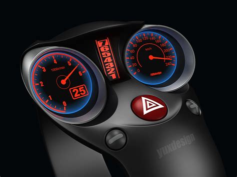yuxdesign 汽车仪表盘样式的手表 KRONOS EYE|工业/产品|人机交互|yuxdesign - 原创作品 - 站酷 (ZCOOL)
