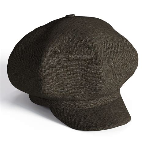 帽子模型素材-灰色帽子模型-三维家模型素材库