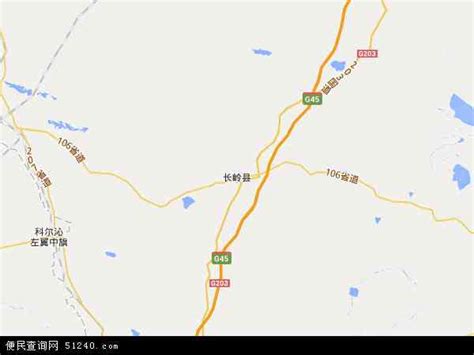 长岭县地图 - 长岭县卫星地图 - 长岭县高清航拍地图