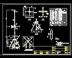 最常用110KV铁塔基础设计CAD全套图纸_土木在线