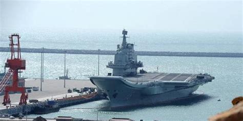 中国正在青岛建第二个航母码头 将迎接001A航母进驻_手机新浪网