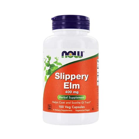 Now Slippery Elm - 100 VegCaps - Heal Health Warehouse