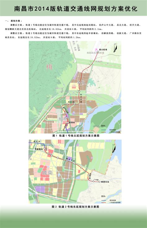 《南昌市2014版轨道交通线网规划方案优化》批后公布 - 南昌市自然资源和规划局