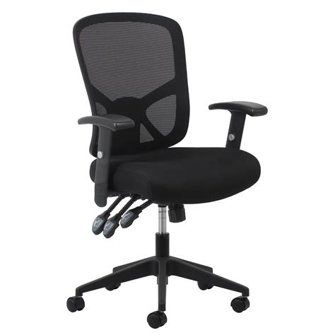 Vitesse Armless Office Desk Chair No Wheels,Fabric Padded Modern Swivel ...