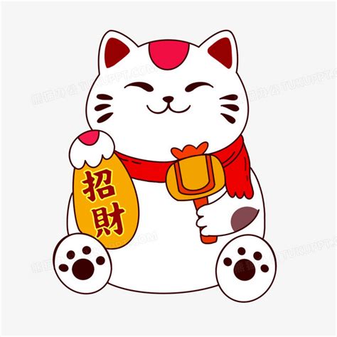 招财猫头像图片