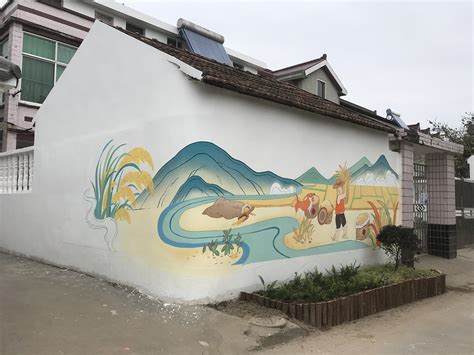 美丽的乡村墙绘|其他|墙绘/立体画|济南润意文化 - 原创作品 - 站酷 (ZCOOL)
