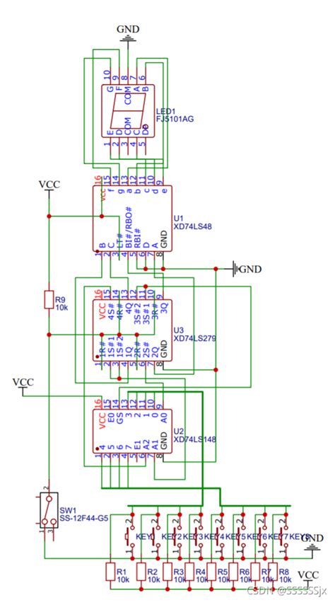 74LS160数字电路数字电子钟电路设计 - 模拟数字电子技术
