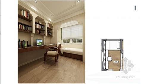 [合肥]88平米简约雅致样板间室内设计方案-室内方案文本-筑龙室内设计论坛