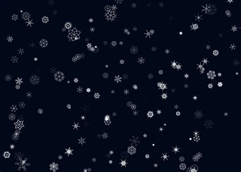 雪花背景图动态制作，逼真雪花飘落动画效果-17素材网