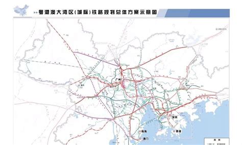 珠三角城际轨道规划图免费下载-珠三角城际轨道交通布局规划图下载中文高清版-当易网