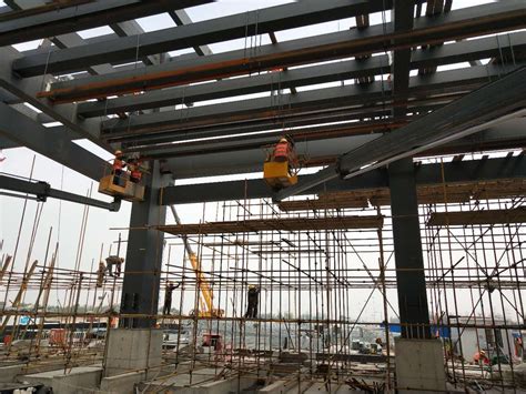 安庆会展中心钢结构工程-工程案例-山东华亿钢机股份有限公司
