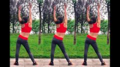 燕燕广场舞有氧健身操第一套背面教学_广场舞教学视频_广场舞地盘