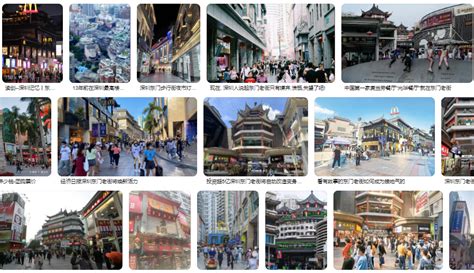深圳人气较旺的东门老街旅游景点真实照片风景图片_配图网