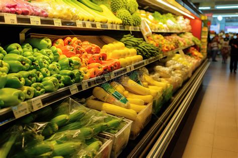 大超市里的蔬菜水果高清图片下载-正版图片500757761-摄图网