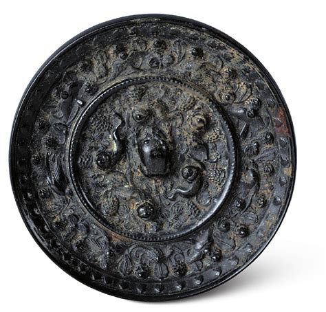 唐 海兽葡萄镜四 普林斯顿大学博物馆藏-古玩图集网