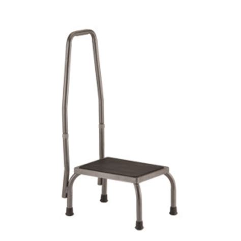 STEP STOOL WITH HAND RAIL - AME4Retail