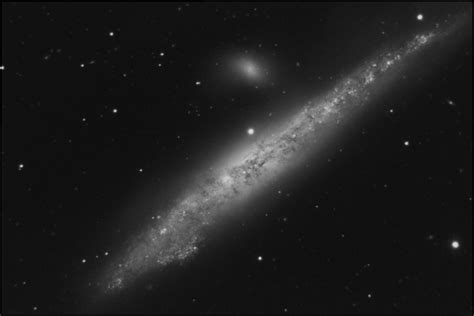 NGC 4631 the Wale Galaxy, NGC 4656 and 4657 with an ASA N8 20cm f2.75 ...