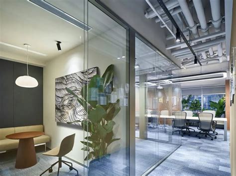 上海某研究院的办公室-办公空间设计案例-筑龙室内设计论坛