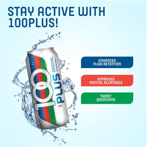 100 Plus Sport Isotonic Can 325ml | Woolworths