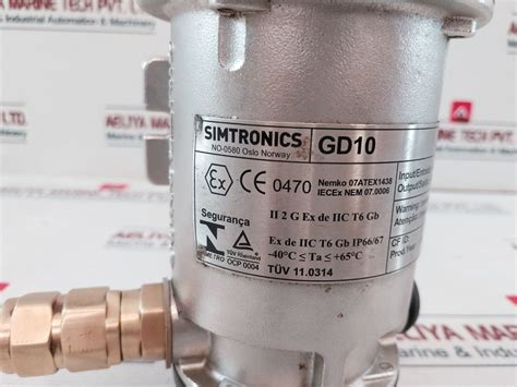 Simtronics Gd10 Gas Detector - Aeliya Marine
