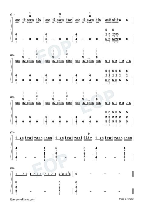 BRYNHILDR IN THE DARKNESS-极黑的布伦希尔德OP五线谱预览3-钢琴谱文件（五线谱、双手简谱、数字谱、Midi、PDF）免费下载