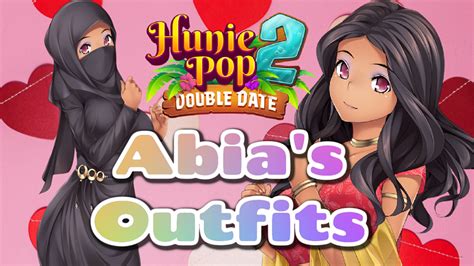 HuniePop 2: Double Date Abia Outfits Guide - Hey Poor Player