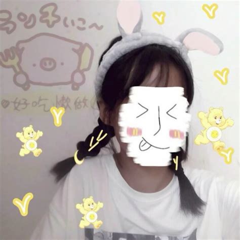 涂鸦手绘温柔女生头像