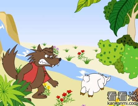 儿童绘本故事《狼和小羊》|插画|儿童插画|拓扑万 - 原创作品 - 站酷 (ZCOOL)