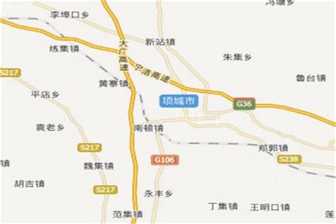河南周口项城市郑郭镇地图 -手机版